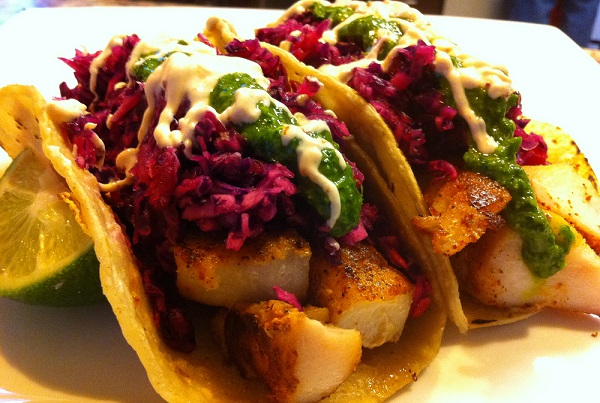 Outer Banks Fish tacos for Rehearsal dinner in Corolla