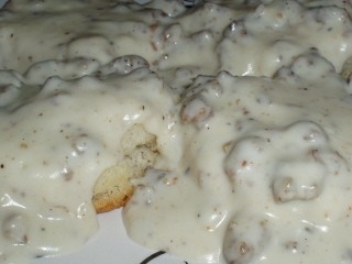 Best Biscuits and Gravy at Ten O Six Beach Road Bistro in Kill Devil Hills