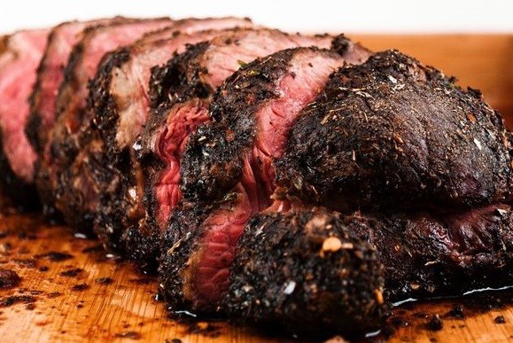 Blackened Sirloin Steak Tips