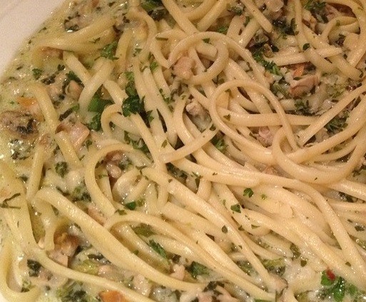 Linguini with a White Clam Sauce Outer Banks Personal Chef