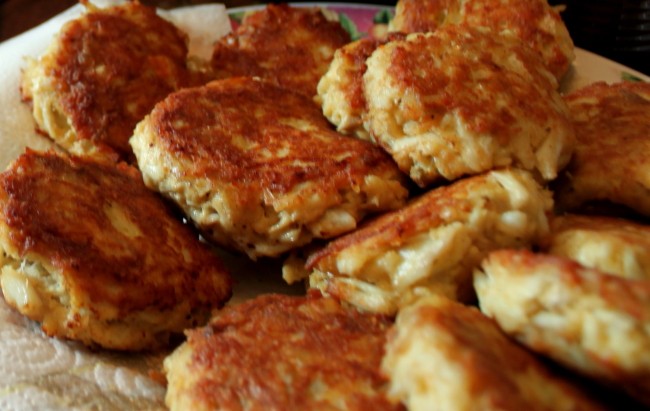 Lump Crabcake Sandwich on the Outer Banks