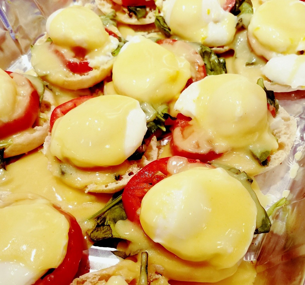 Vegetarian Eggs Benedict / Breakfast Cateirng